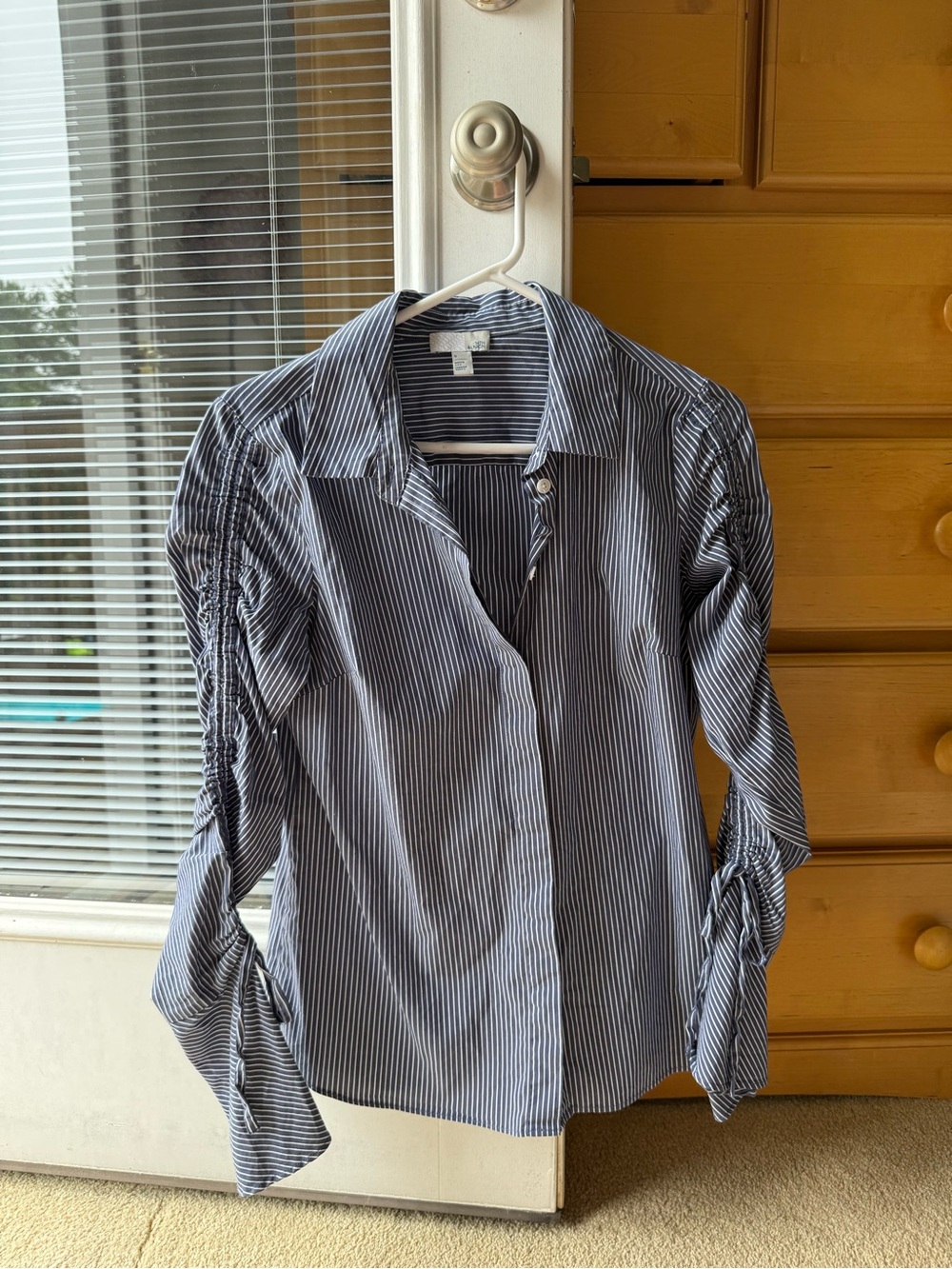 14th & Union Blue and White Striped Button-Down Shirt